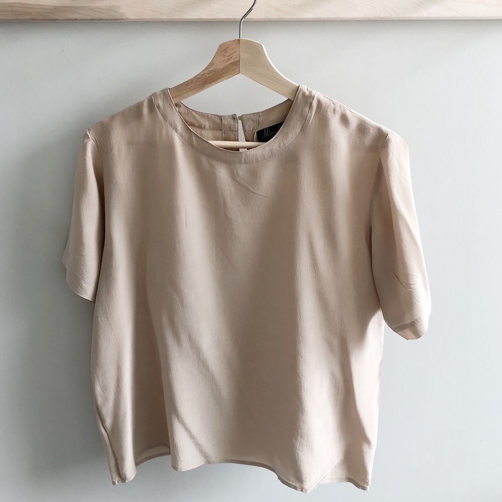 Vintage Silk Tee - Picture 2 of 8